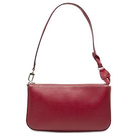 Louis Vuitton Pochette Accessoires in Epi rosso