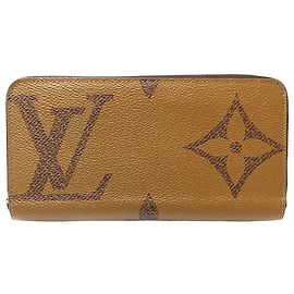Louis Vuitton Brown Monogram Giant Reverse Zippy Long Wallet