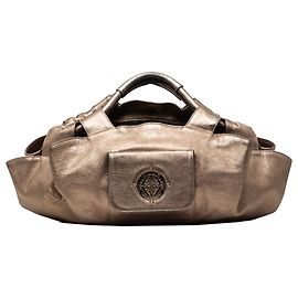 LOEWE Marrone Metallizzato Nappa Anagram Aire
