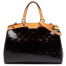 Louis Vuitton Purple Monogram Vernis Brea MM