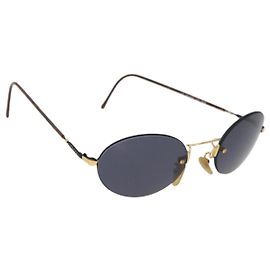Occhiali da sole GUCCI plastica Blu Auth BA13213