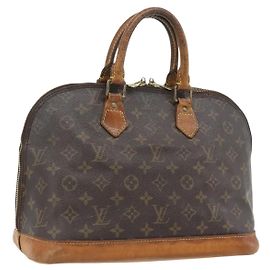 LOUIS VUITTON Borsa Monogram Alma PM M53151 LV Auth 181695