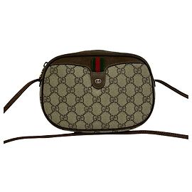 Borsa a Spalla GUCCI Vintage Sherry Line GG Logo