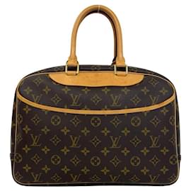 Borsa a mano Louis Vuitton Vintage Deauville in pelle monogram