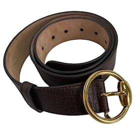Gucci Horsebit Ledergürtel Braun