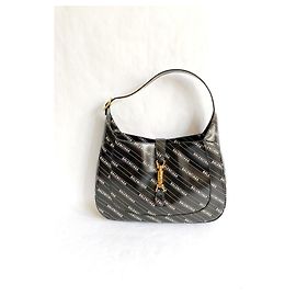 Bolso de hombro Gucci x Balenciaga Jackie Cuero Negro