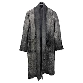 Avant Toi Cardigan Lungo Grigio Metallizzato - Autre Marque