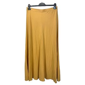 Totême Gonna Maxi in Jersey Fluido - Giallo