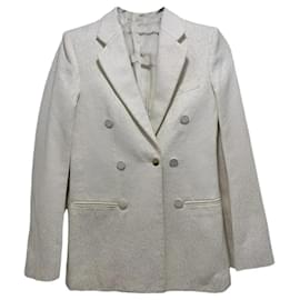 Giacca Doppiopetto Bianca Celine - Céline