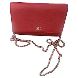 Chanel Camélia Wallet on Chain Cartera