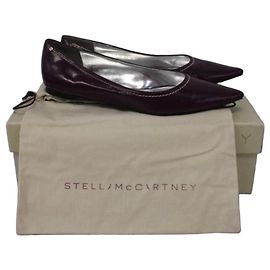 Stella Mc Cartney Stella McCartney Ballerine a punta in vernice viola