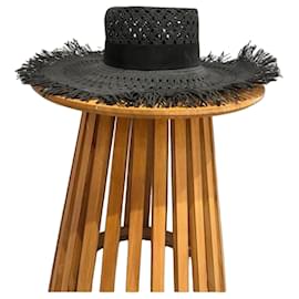 Christian Dior Cappello di Paglia Nero