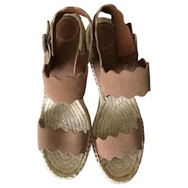 Chloé Lauren Sandali Espadrilles con Zeppa