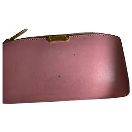 Cartera Burberry de piel rosa