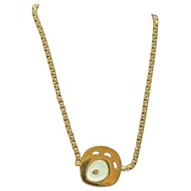 Folli Follie Gold-Tone Enamel Pendant Necklace - Autre Marque