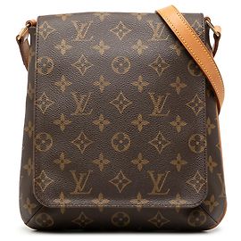 Louis Vuitton Marrone Monogram Musette Salsa PM Tracolla Corta