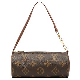 Louis Vuitton Marron Monogram Papillon Pochette
