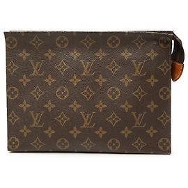 Beauty case Louis Vuitton Marrone Monogram 26