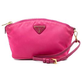 Pochette Prada Pink Tessuto