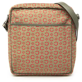 Céline Celine Beige C Macadam Canvas Crossbody