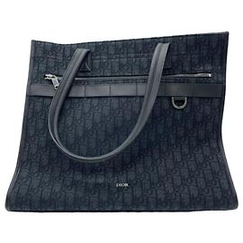 Borsa Tote Safari nera Christian Dior