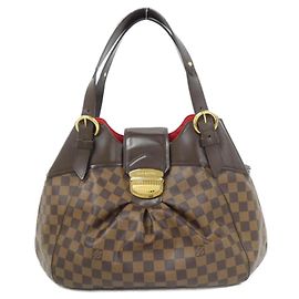 Borsa a Spalla Louis Vuitton Damier Sistina GM