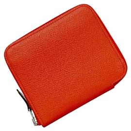 Porte-monnaie Azap Compact en soie Hermes - Hermès