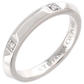 Tiffany & Co. True Band Ring aus Platin 950