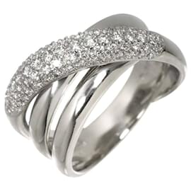 Celine Platine Ring mit Diamanten - Céline