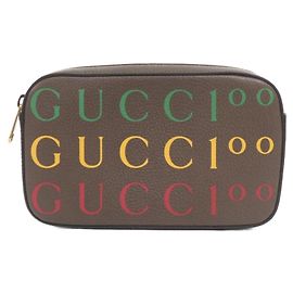 Marsupio Gucci in pelle marrone
