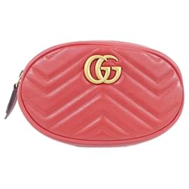 Marsupio Gucci GG Marmont rosso