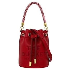 Borsa in pelle rossa Marc Jacobs
