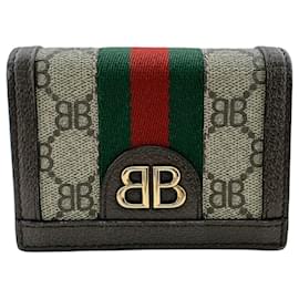 Gucci The Hacker Project Balenciaga Kollaboration Kompaktgeldbörse
