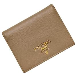Prada Saffiano Leder Bi-Fold Portemonnaie