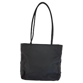 Prada Nylon Tessuto Tote mit Dreieckslogo