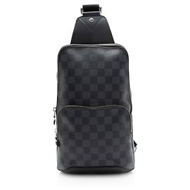 Borsa a tracolla Louis Vuitton Damier Graphite Avenue