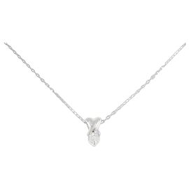 Autre Marque Colar de Diamante Pt900/Pt850