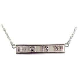 Tiffany & Co. 925 Atlas Bar Anhänger Halskette