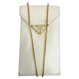 Borsa a tracolla in pelle Saffiano Prada
