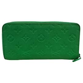 Cartera Zippy Louis Vuitton en verde
