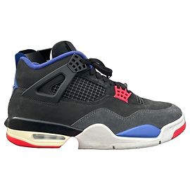 Autre Marque Nike Air Jordan 4 Retro Black Fire Red Deep Royal Blue