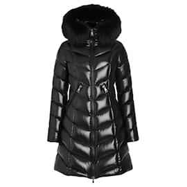 Moncler Fulmarus Abrigo de Plumas - Negro