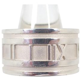 Tiffany & Co. 925 Atlas Wide Band Ring