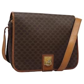 Céline Borsa a Spalla Celine Vintage Macadam in Tela e Pelle