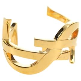 Bracciale SAINT LAURENT Cassandra metallo Gold Auth yk20367M