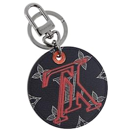 LOUIS VUITTON Monogram Ink Upside Down Porte Cles LV Charm MP1988 Auth 181952M - Louis Vuitton