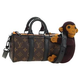 LOUIS VUITTON Monogram Monkey Puppet Keepall XS Bag M80118 LV Auth 181387SM