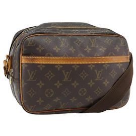 LOUIS VUITTON Bolso de Hombro Monogram Reporter PM M45254 LV Auth 182851