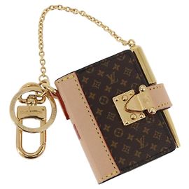 LOUIS VUITTON Monogram Couverture Carnepol Bag Charm M00992 LV Auth 167343SM