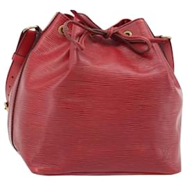 Borsa a Spalla LOUIS VUITTON Epi Petit Noe Rosso M44107 LV Auth 182826